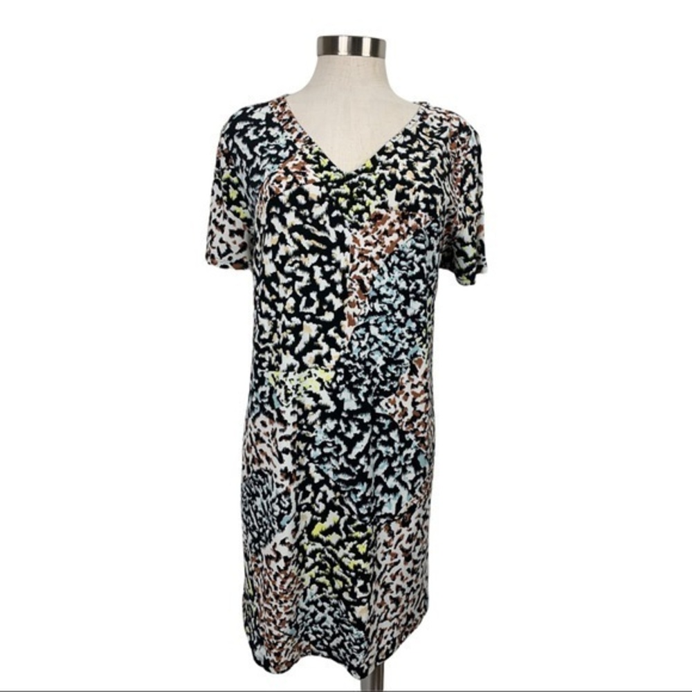 Christian Siriano New‎ York Printed Dress Medium
